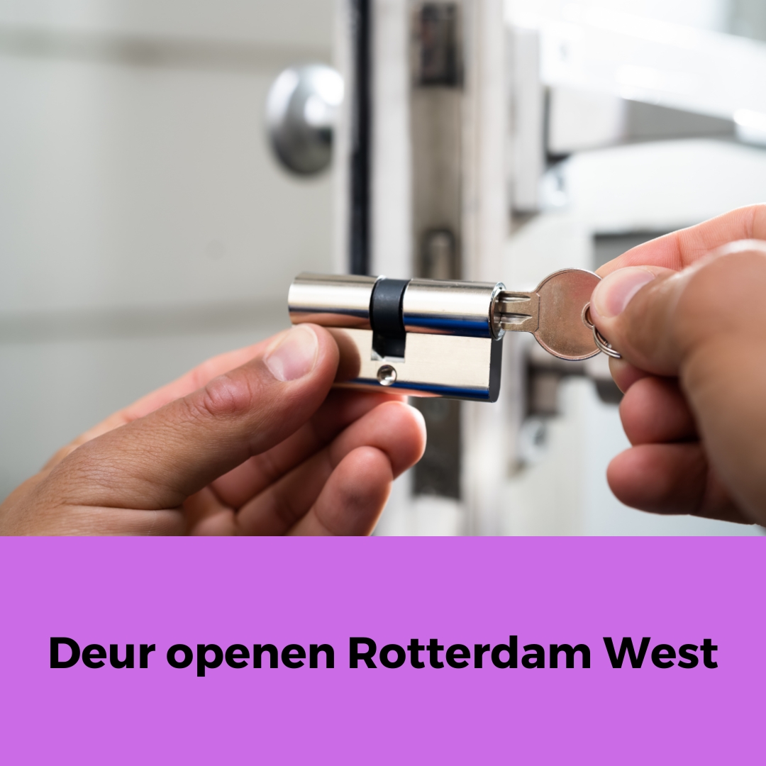 Deur openen in Rotterdam West